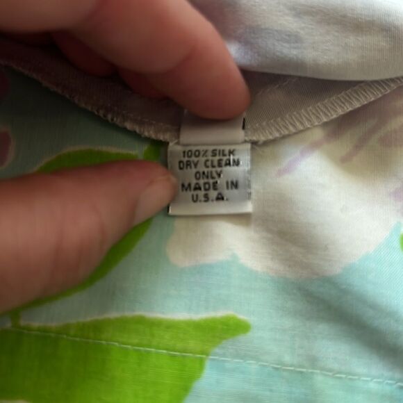 Naeem Khan Silk Mermaid Style Midi Floral Dress - 6 - Picture 13 of 15